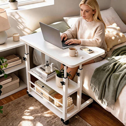 Compact Computer Desk — Multiple Layouts