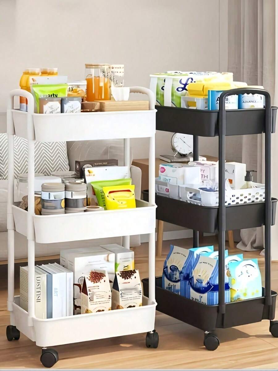 Rolling Storage Cart — Choose Your Tiers