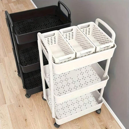 Rolling Storage Cart — Choose Your Tiers