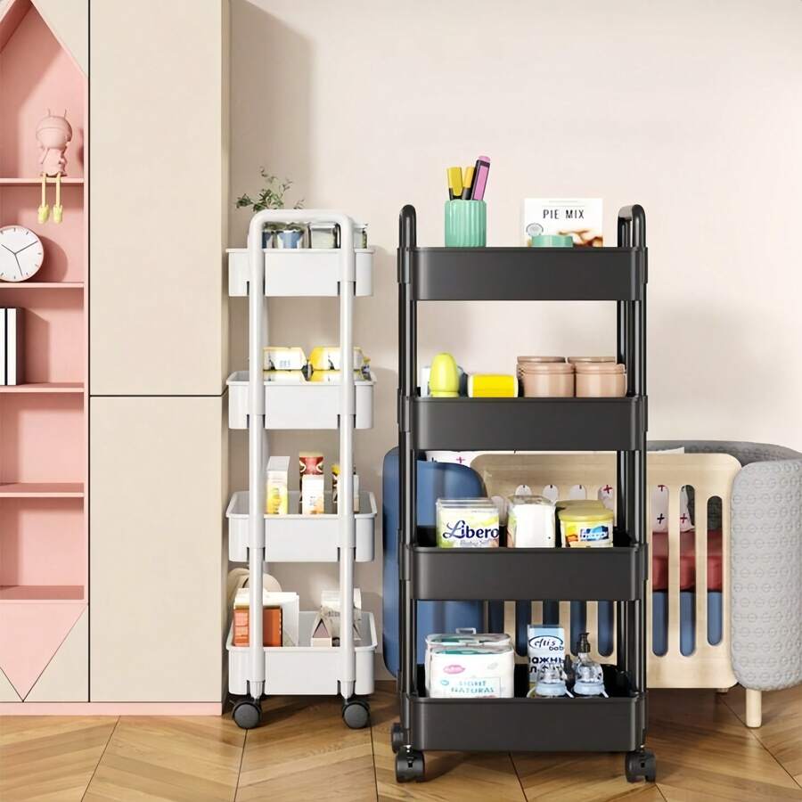 Rolling Storage Cart — Choose Your Tiers