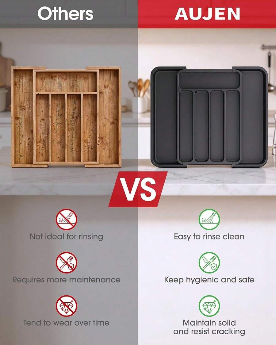 Expandable Cutlery Drawer Organizer