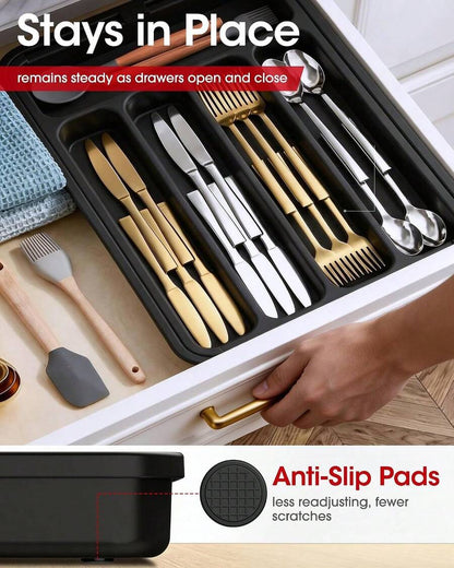 Expandable Cutlery Drawer Organizer