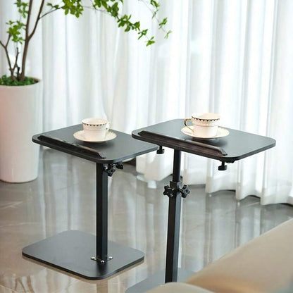 Flip-Top Craft & Laptop Desk — Black