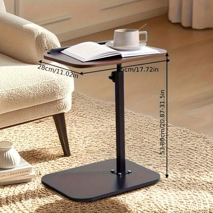 Flip-Top Craft & Laptop Desk — Black